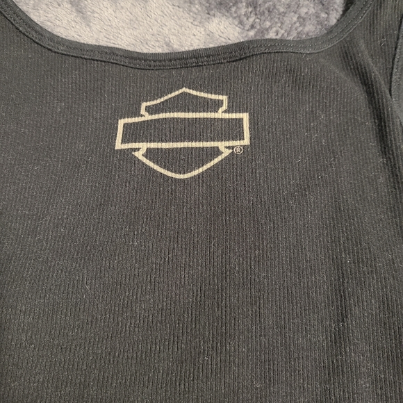 Harley Davidson tank top with bling - Picture 3 of 4